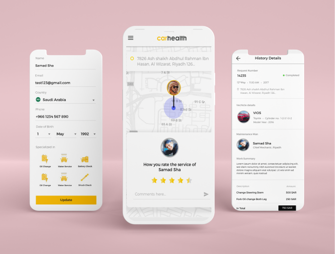 Carhealth App